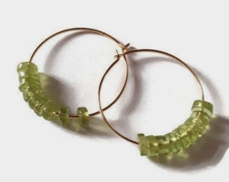 Boucles d’oreilles en pierres naturelles
